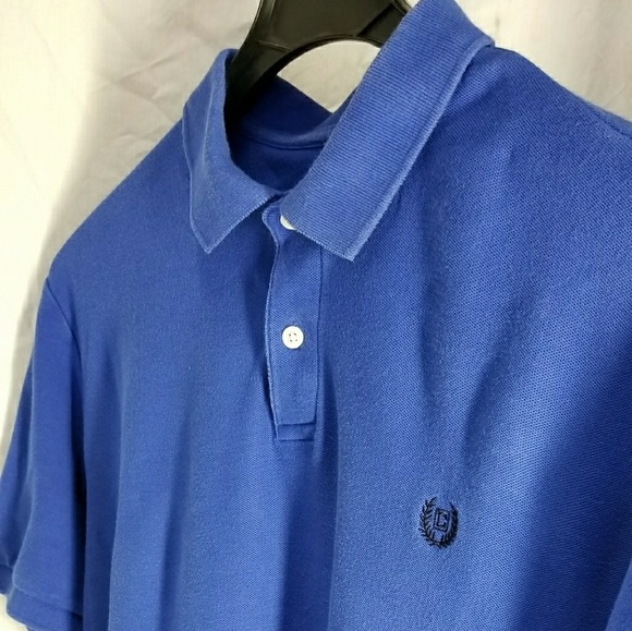 Ralph Lauren Chaps XLG Blue Polo Shirt - Picture 1 of 5